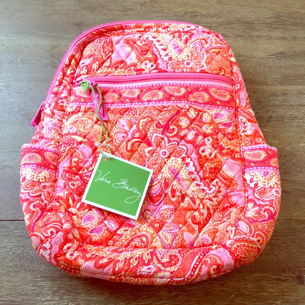 Retired Vera Bradley Backpack in Sherbet